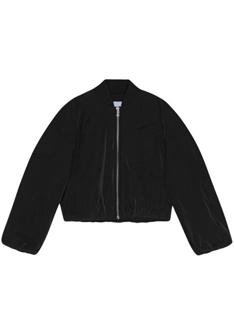 Black bomber jacket Ganni - women GANNI | F9180099