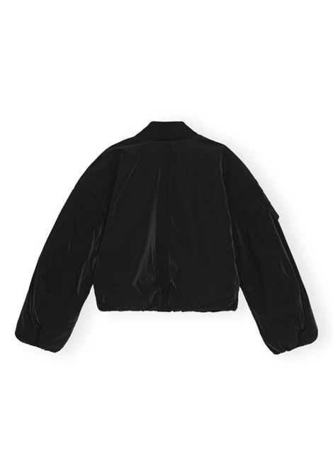 Black bomber jacket Ganni - women GANNI | F9180099