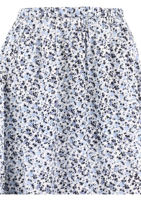 Multicolor flounced maxi skirt Ganni - women GANNI | F9235561