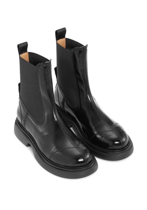 Black 30mm Chealsea boots Ganni - women GANNI | S2497004