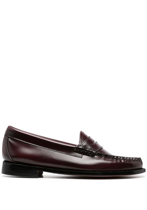 Burgundy Weejuns Larson penny loafers GH bass - women  GH BASS | Loafers | BA410100NN