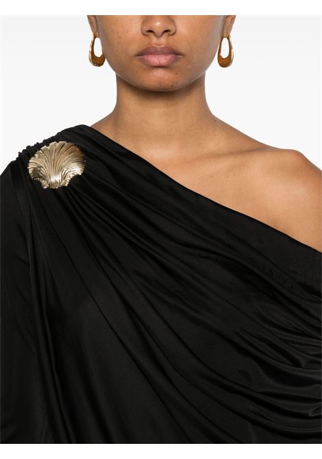 Black brooch-detail mini dress Giuseppe Di Morabito - women GIUSEPPE DI MORABITO | 03FWDR433X0331599