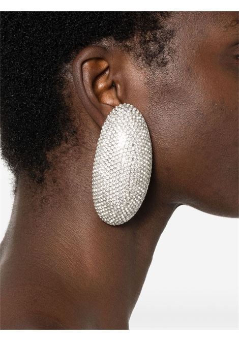 Silver-tone rhinestone-embellished earrings Giuseppe di Morabito - women GIUSEPPE DI MORABITO | 03PFAC0030335390CR