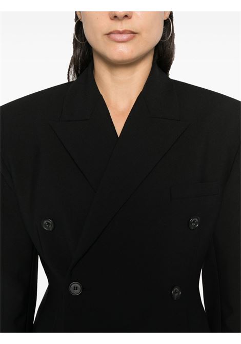 Black double-breasted blazer Giuseppe Di Morabito - women GIUSEPPE DI MORABITO | 03PFJA0960322999