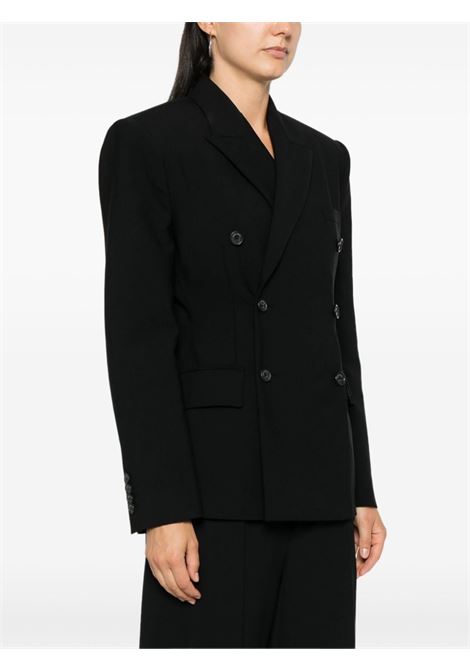 Black double-breasted blazer Giuseppe Di Morabito - women GIUSEPPE DI MORABITO | 03PFJA0960322999