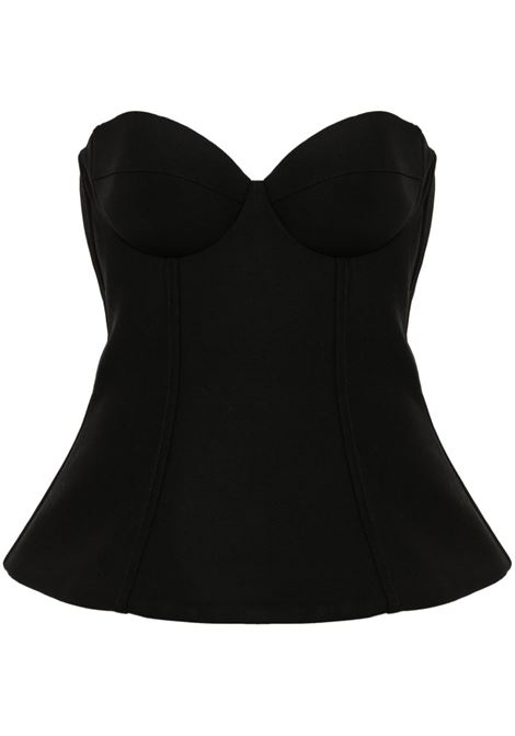 Black fitted bodice Giuseppe Di Morabito - women GIUSEPPE DI MORABITO | Top | 03PFTO2690322999