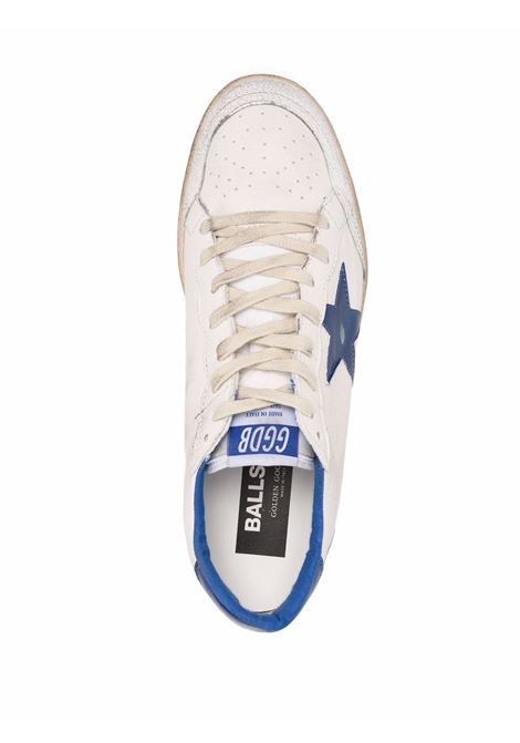 White and blue ballstarlow-top sneakers  GOLDEN GOOSE | GMF00117F00219810327