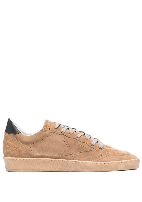 Sneakers Ball Star in marrone di Golden Goose - uomo