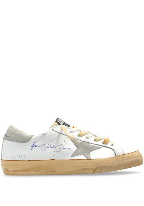 Sneakers Superstar in bianco di Golden Goose - uomo