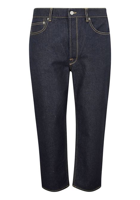 Jeans dritti in blu Golden goose - uomo GOLDEN GOOSE | Jeans | GMP00596P00168150486