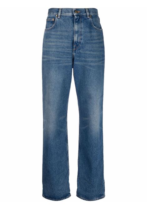 Jeans a gamba ampia Kim in blu - donna GOLDEN GOOSE | GWP00844P00062150100