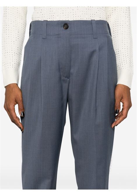 Grey pleat-detail tailored trousers Golden Goose - women GOLDEN GOOSE | GWP01504P00160950864