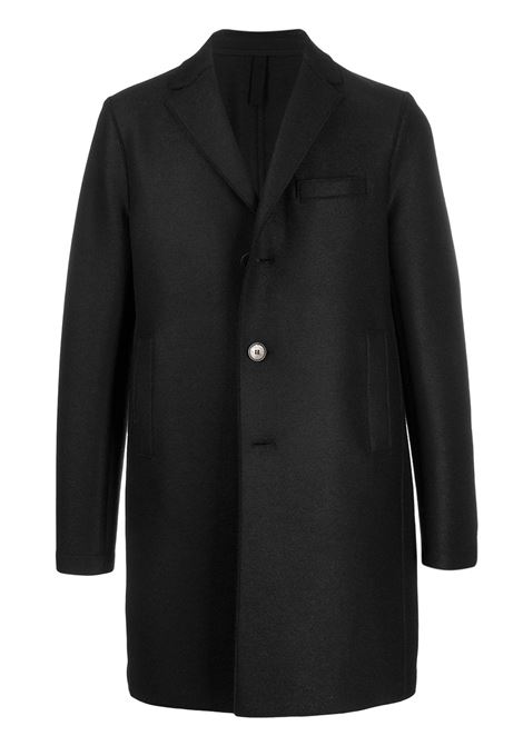 Black single breasted midi coat Harris wharf london - men HARRIS WHARF LONDON | C9101MLK199