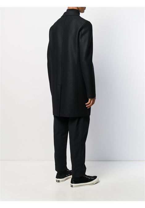 Black single breasted midi coat Harris wharf london - men HARRIS WHARF LONDON | C9101MLK199