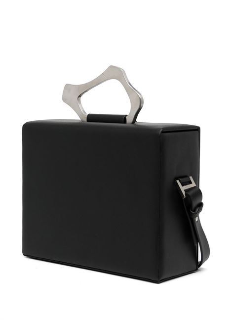 Black soley box tote bag Heliot Emil - men HELIOT EMIL | HE1541L03BLK01