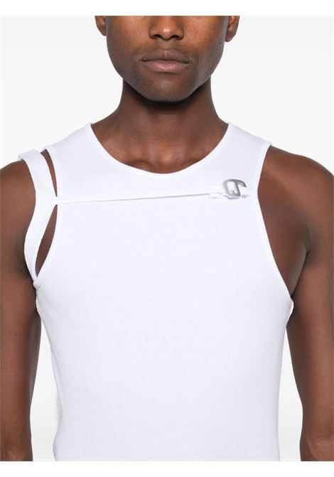 White Gregaria Slinger tank top Heliot Emil - men HELIOT EMIL | PREAW24M09118WHT02