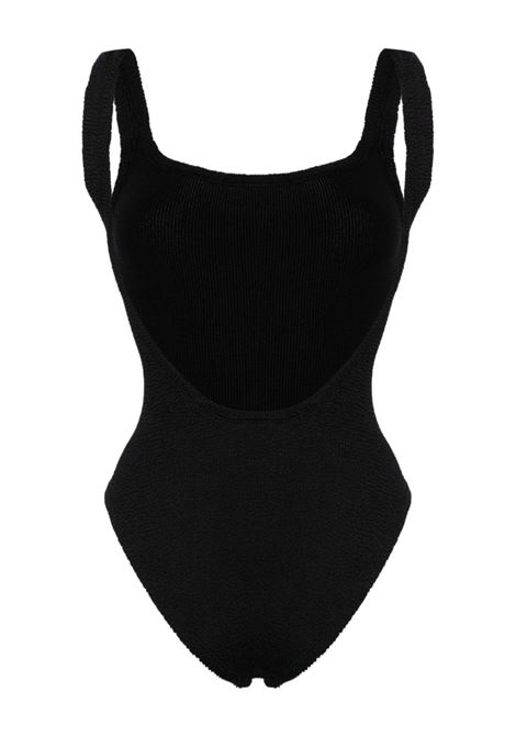 Black square-neck one-piece swimsuit Hunza G - women HUNZA G | SSQUARECRBLK