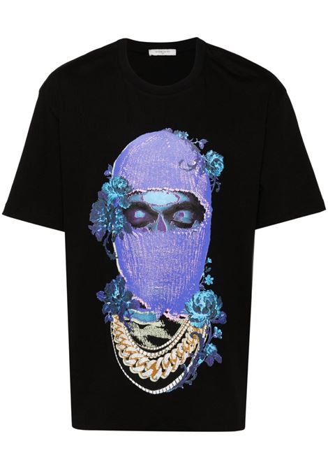 T-shirt Black Roses Mask in nero Ih nom uh nit - uomo IH NOM UH NIT | T-shirt | NUW24216009