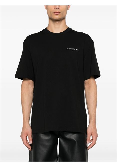 Black This is Authentic T-shirt Heliot emil - men IH NOM UH NIT | NUW24234009