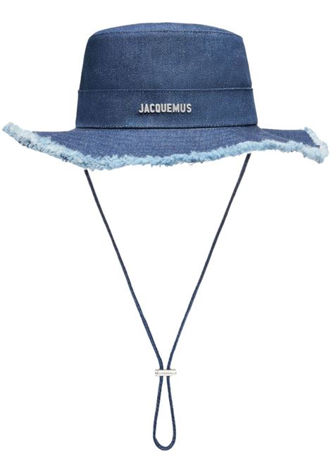 Blue Le Bob Artichaut denim bucket hat Jacquemus - unisex JACQUEMUS | 213AC002151338F