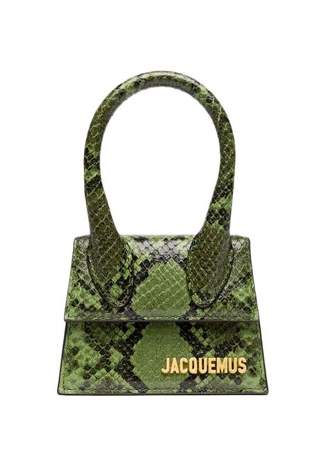 Borsa mini Le Chiquito in verde Jacquemus - donna JACQUEMUS | 213BA0013198550