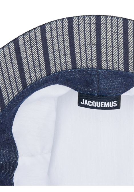 Cappello bucket Le Bob Gadjo in blu di Jacquemus - Unisex JACQUEMUS | 223AC001151338F