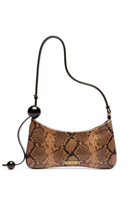 Borsa a mano Le Bisou in marrone Jacquemus - donna