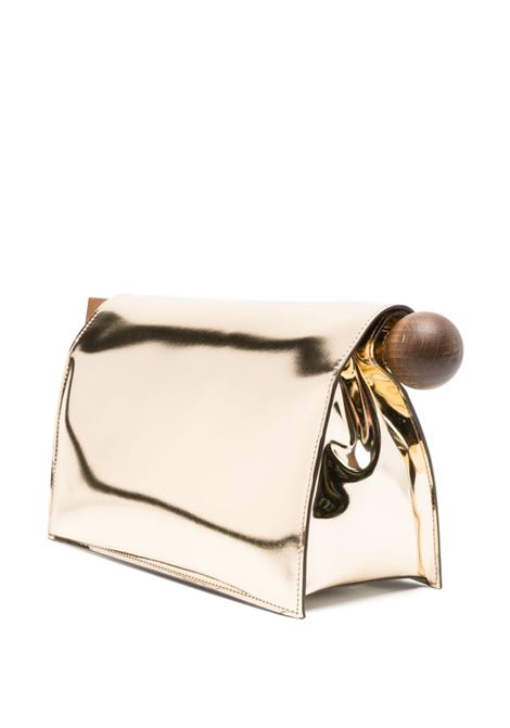 Gold la pochette rond carre clutch bag Jacquemus - women JACQUEMUS | 233BA3563134280