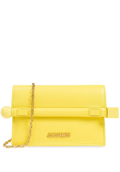 Yellow la petite pochette rond c bag Jacquemus - women JACQUEMUS | 241BA3923171250