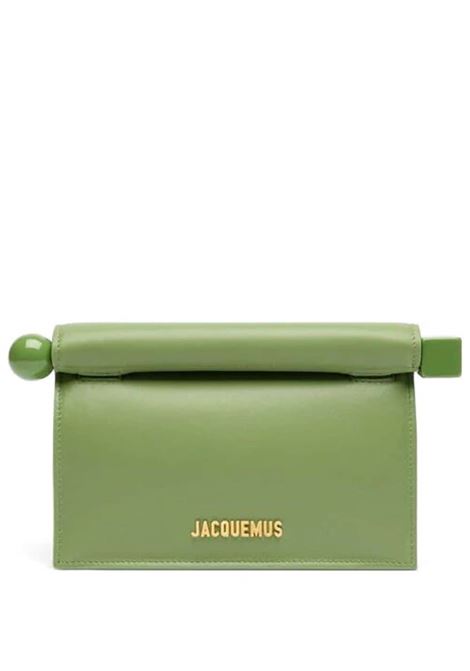 Borsa clutch la petite pochette rond in verde Jacquemus - donna JACQUEMUS | 241BA3923171550