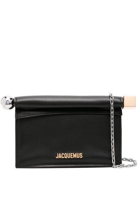 Black La Petite Pochette Rond clutch bag Jacquemus - women JACQUEMUS | 241BA3923171990