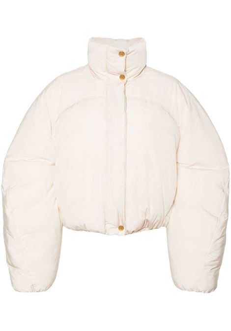 Beige la doudoune courte caraco padded jacket Jacquemus - women JACQUEMUS | Outerwear | 241CO0491320110