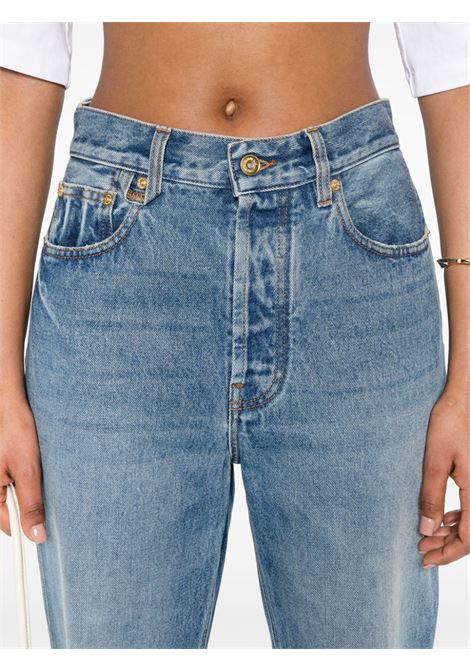 Blue le de nimes droit jeans  - women JACQUEMUS | 241DE034151333C