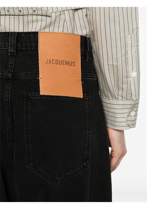Black le de nimes large jeans - women JACQUEMUS | 241DE0381515990