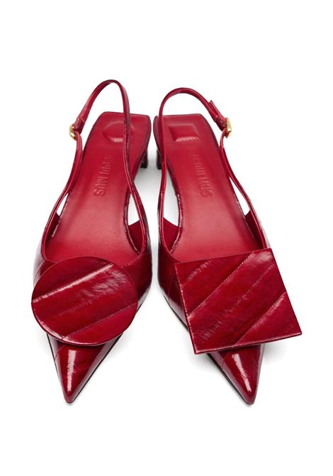 Sandali Les Slingbacks Duelo in rosso Jacquemus - donna JACQUEMUS | 241FO0763169480