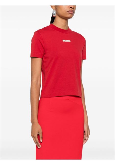 Red Gros Grain t-shirt Jacquemus - women  JACQUEMUS | 241JS1332031480