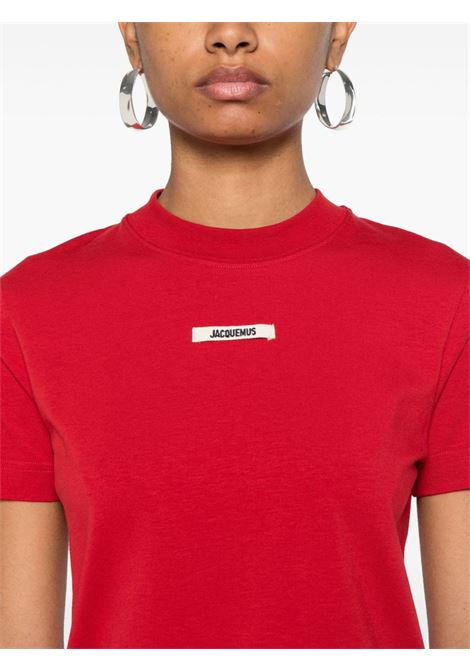 Red Gros Grain t-shirt Jacquemus - women  JACQUEMUS | 241JS1332031480