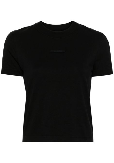 Black Le T-shirt Gros Grain top Jacquemus - women JACQUEMUS | 241JS1332031990