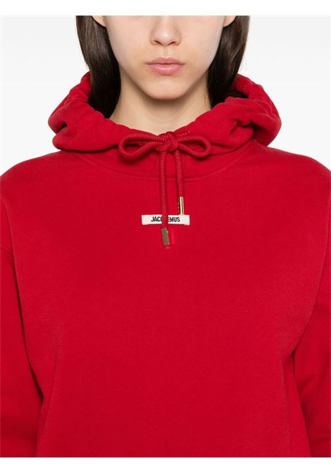 Red le hoodie gros grain sweatshirt Jacquemus - unisex JACQUEMUS | 241JS1622341480