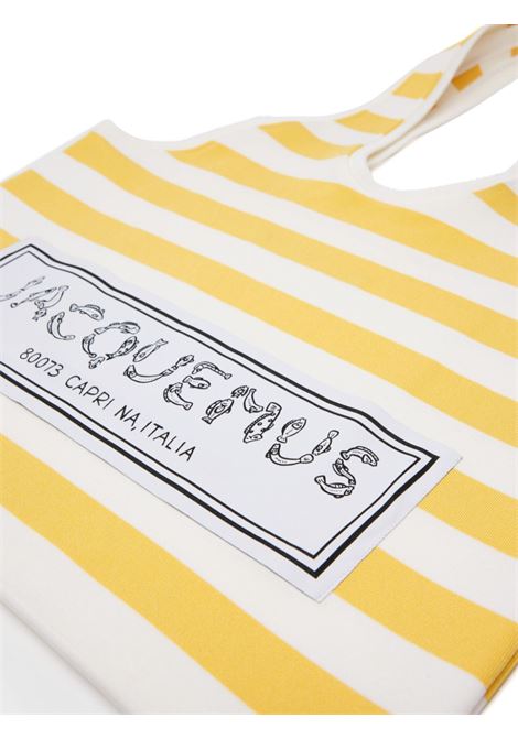 Yellow and white le tote marcel shoulder bag Jacquemus - unisex JACQUEMUS | 243BA3762422020