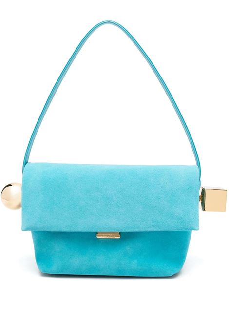 Light blue Le Rond Carre hand bag Jacquemus - women