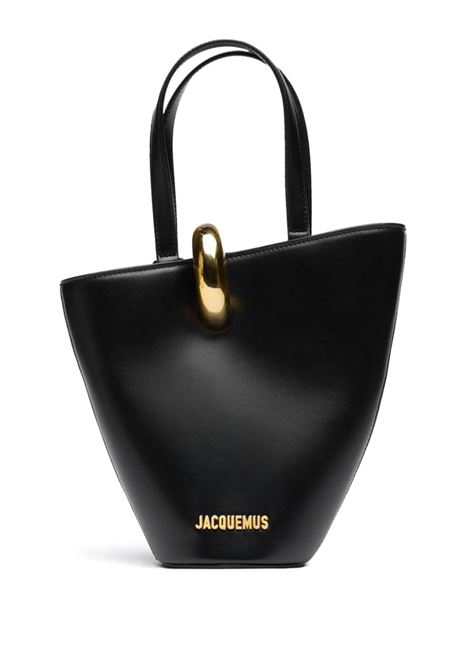 Borsa a mano Le petit Bambola in nero Jacquemus - donna