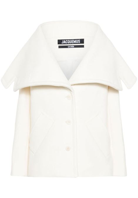 White le caban caruso jacket Jacquemus - women 