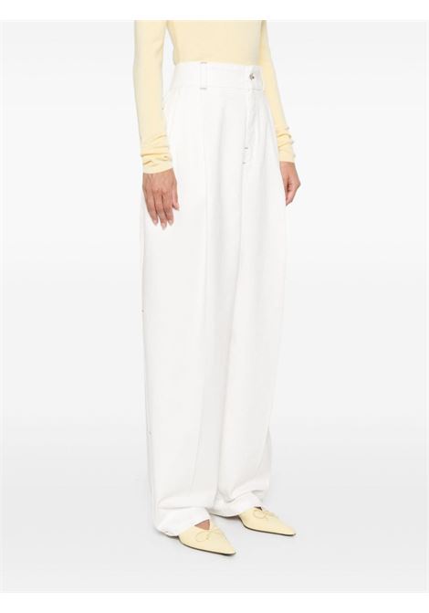 White le de nimes curzio trousers Jacquemus - women  JACQUEMUS | 243DE0551514110