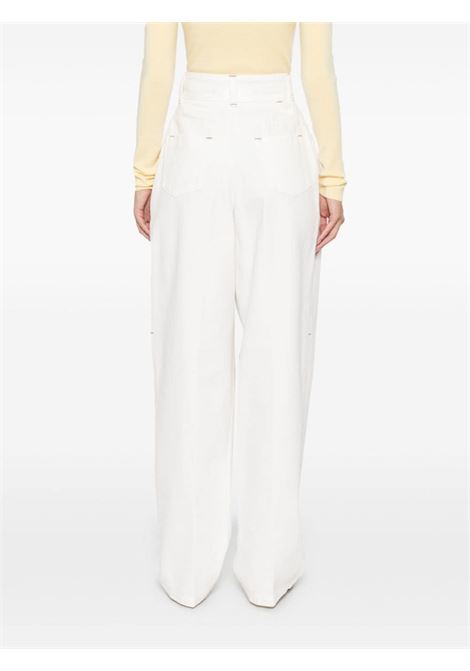 White le de nimes curzio trousers Jacquemus - women  JACQUEMUS | 243DE0551514110