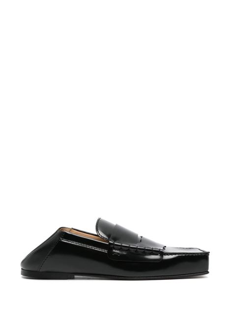 Black les mocassins carre loafers Jacquemus  - women JACQUEMUS | 243FO1474036990