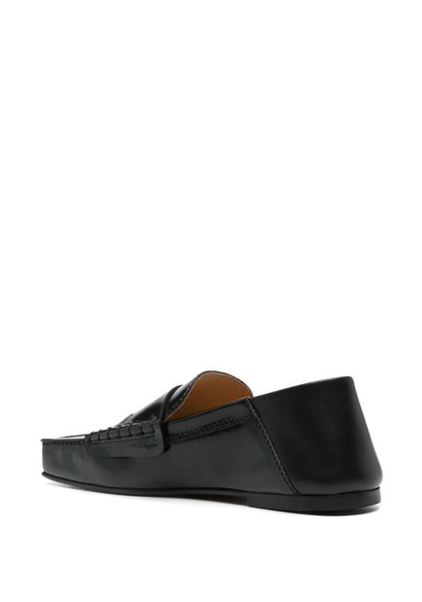 Black les mocassins carre loafers Jacquemus  - women JACQUEMUS | 243FO1474036990