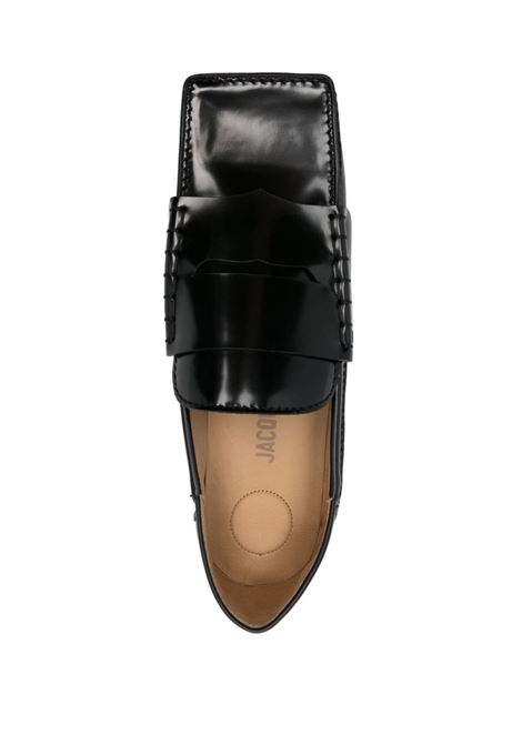 Black les mocassins carre loafers Jacquemus  - women JACQUEMUS | 243FO1474036990