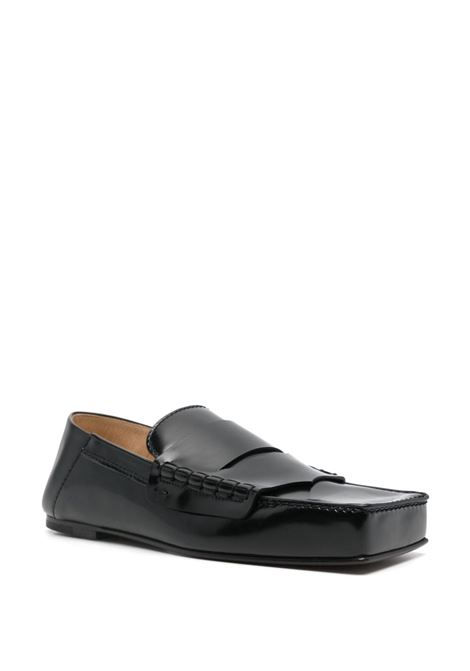 Mocassini les mocassins carre in nero Jacquemus - donna JACQUEMUS | 243FO1474036990