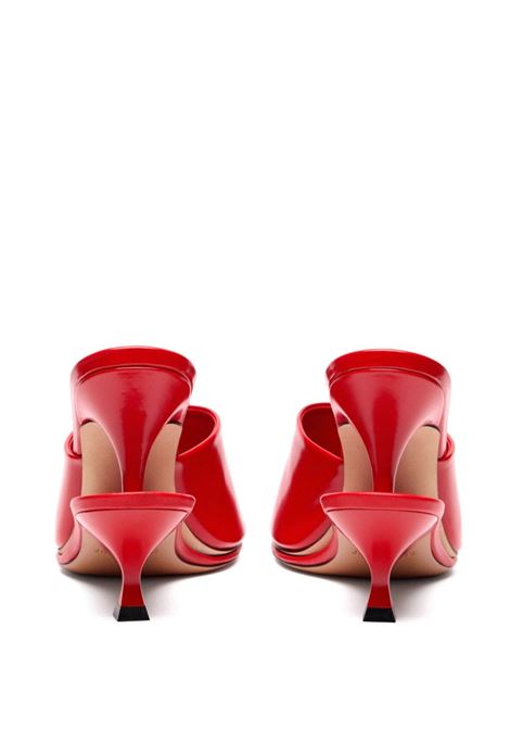 Mules Les Doubles 110mm in rosso di Jacquemus - donna JACQUEMUS | 243FO1604036470